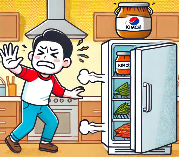 김치냉장고-냄새