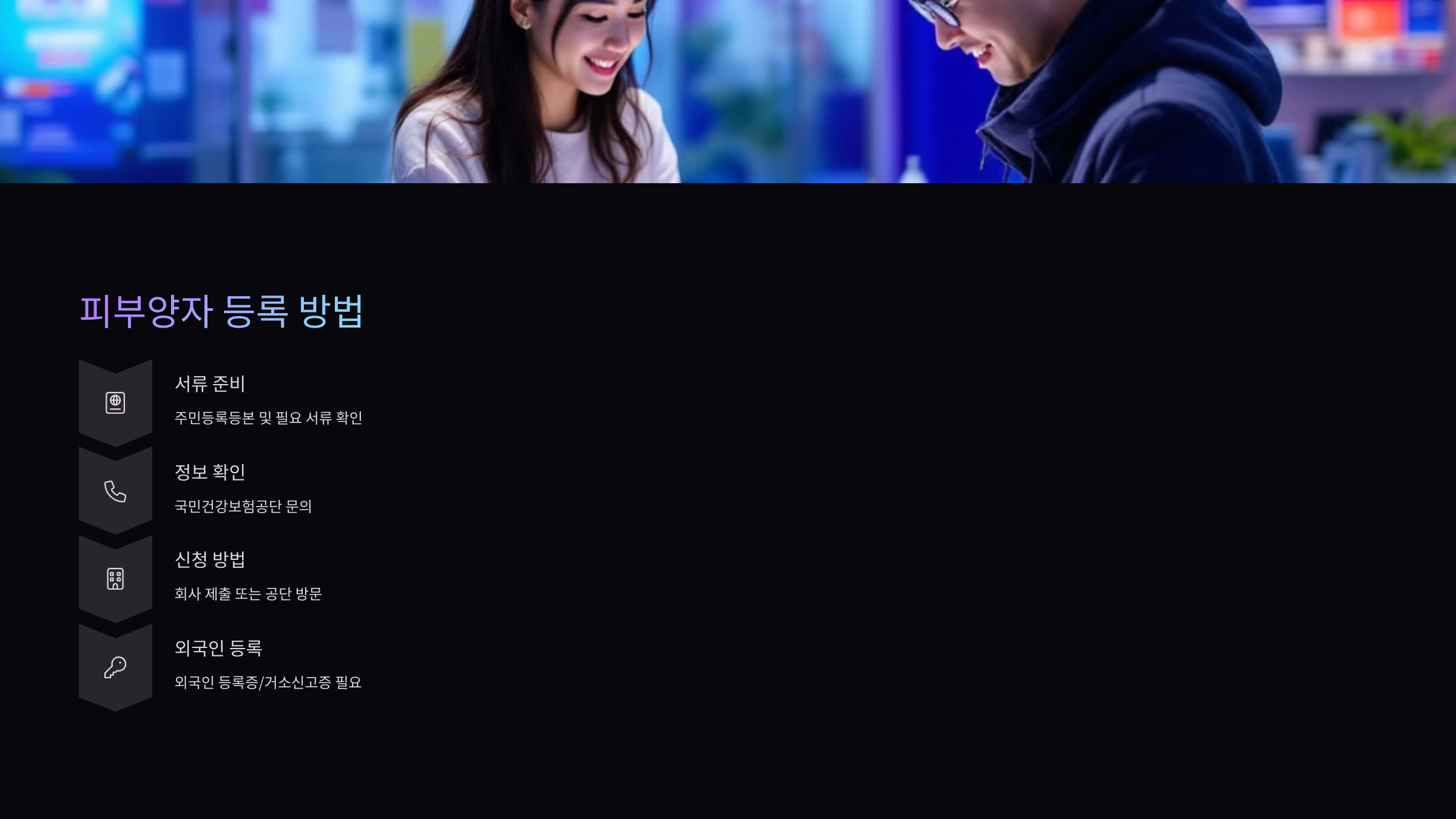피부양자-등록