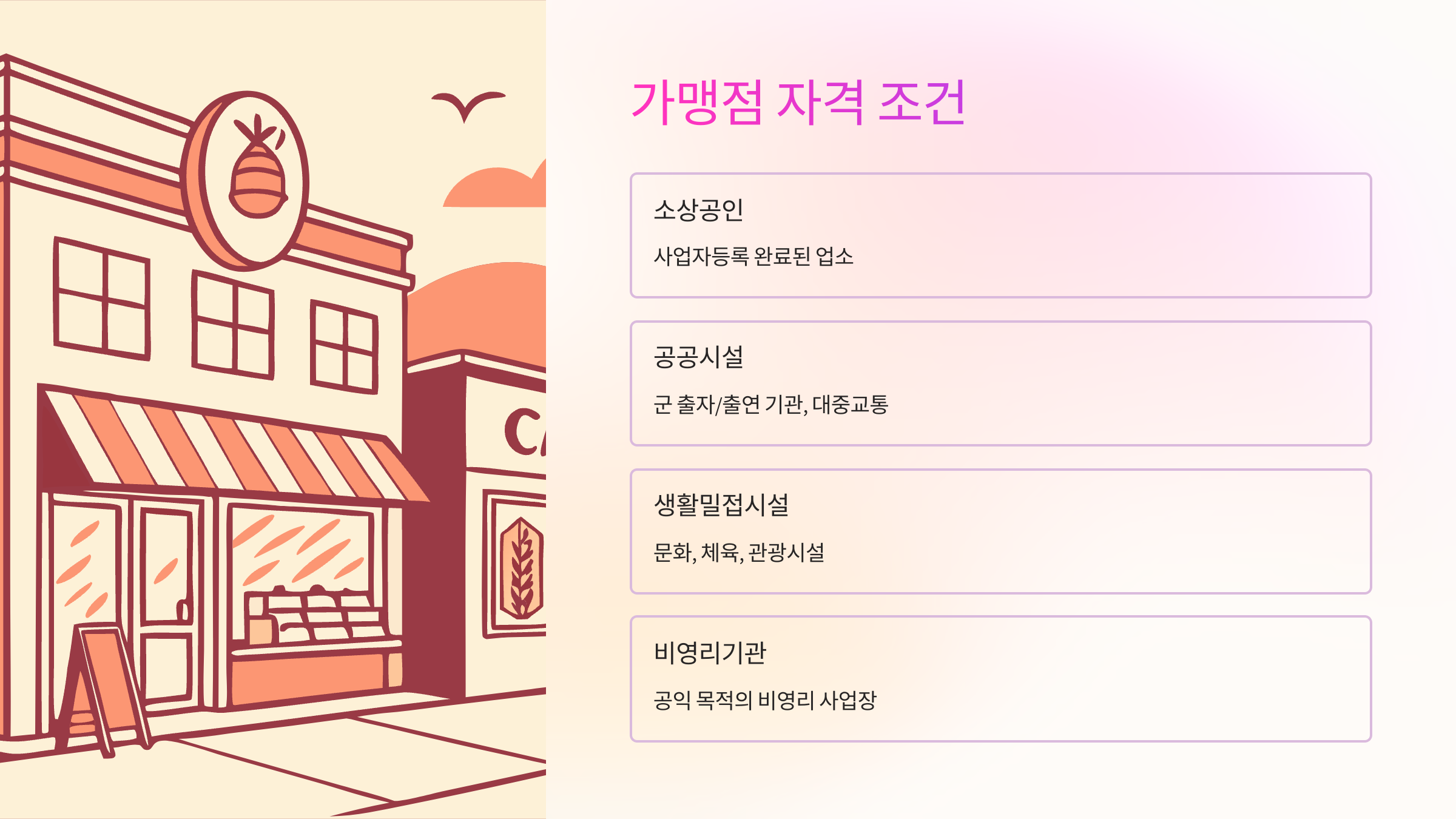 가맹점-자격조건