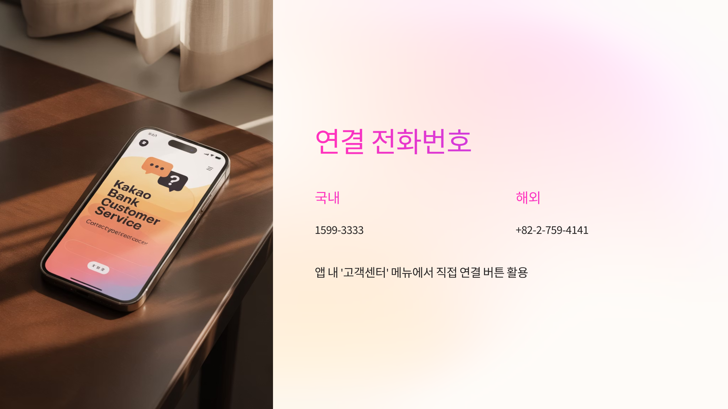 연결전화번호