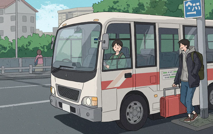 후쿠오카-여행-버스