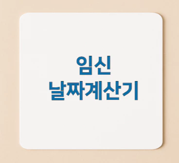 임신-날짜계산기