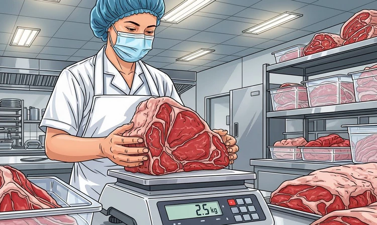 고기-한근-몇그램