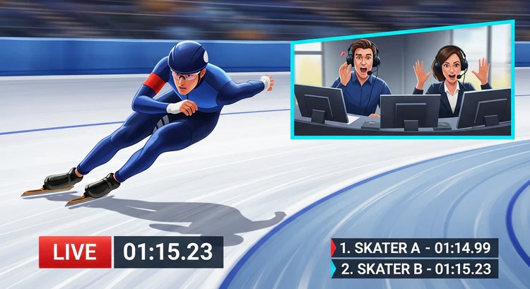 스피드스케이팅-중계