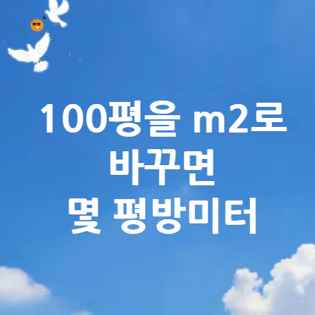 100평-평방미터