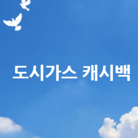 도시가스-캐시백
