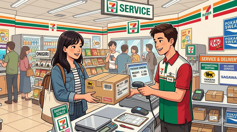 세븐일레븐-택배