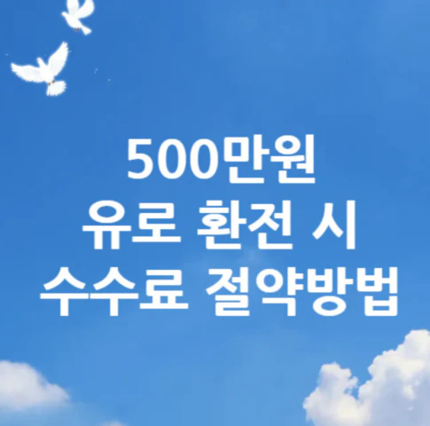 500만원-유로-환전
